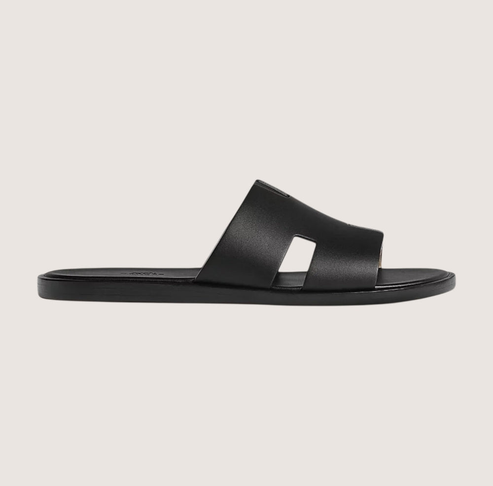 Men's Leather Slide Sandals – Classic Comfort and Style-Shoes Men-Camden and Row-Camden and Row
