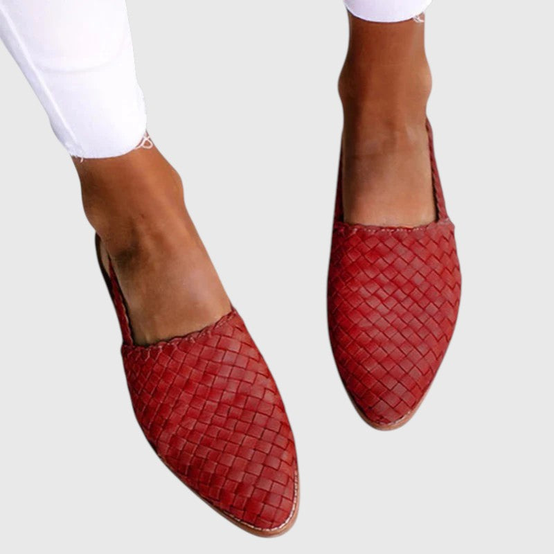 Sandra - Orthopedic Summer Shoes-Arden & Row-Red-UK2 | EU35-Camden and Row